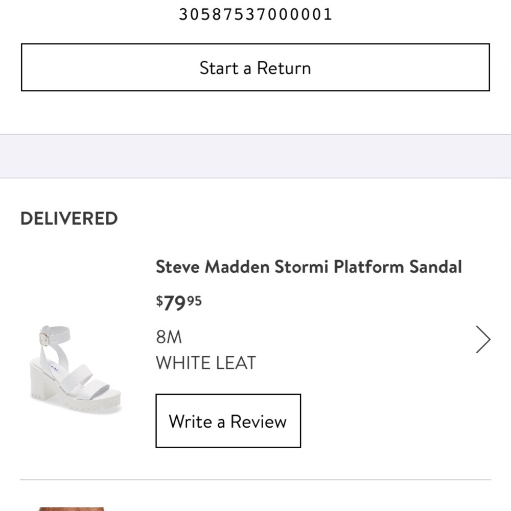 Steve Madden platform heels size 8